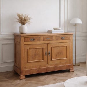 Buffet ancien en bois – style Louis Philippe