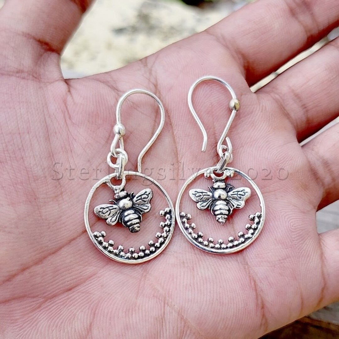 Yumilok Damen Halskette 925 Sterling Silber Honigbiene