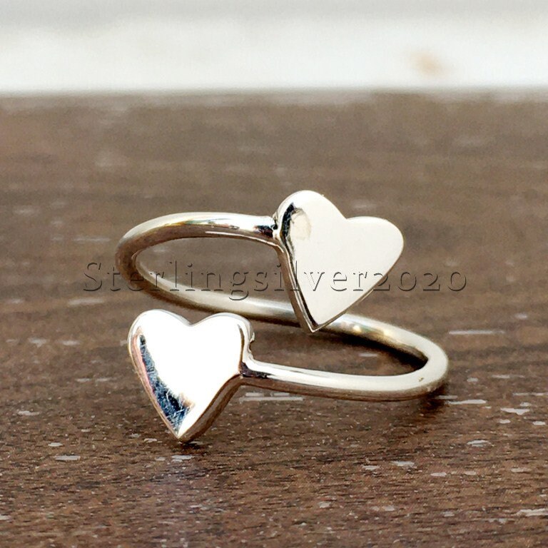 Buy Heart Letter Ring Online In India Etsy India