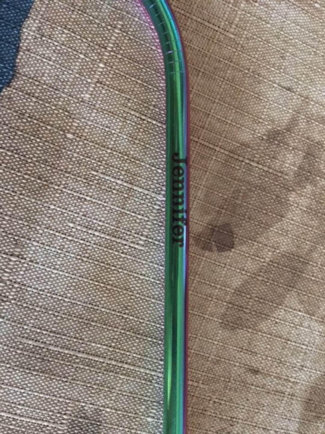 Engraved Personalized Metal Straws in Multi-color or Plain Stainless ...