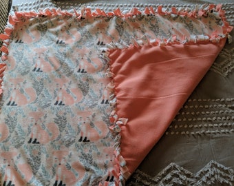 Manta de corbata de vellón