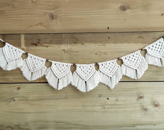 guirnalda de macramé