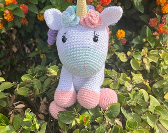 Unicornio Amigurumi Hecho A Mano