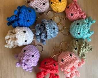 Llavero Pulpo Amigurumi