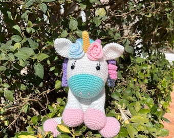 Unicornio Amigurumi Hecho A Mano