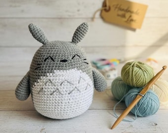 Totoro Amigurumi en Algodón |
