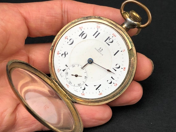 Antique 1916 Omega Gold-Filled Pocket Watch. Runs! - image 10