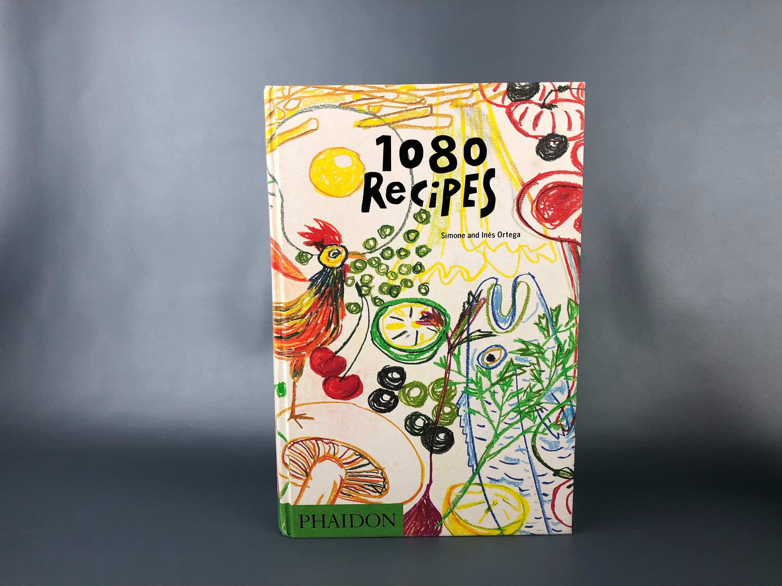 1080 Recipes Cookbook by Simone & Inés Ortega Hardcover. Excellent