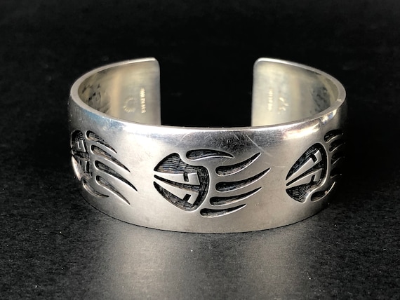 Hopi Weaver Selina Money Clip Stamped Silver Money Clip – Garland's