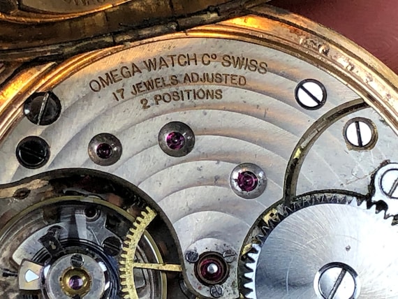 Antique 1916 Omega Gold-Filled Pocket Watch. Runs! - image 7