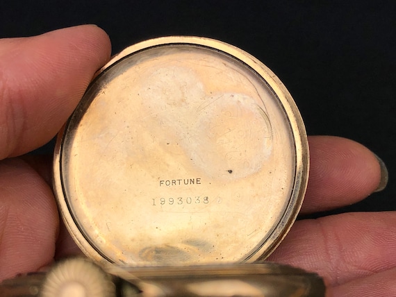 Antique 1916 Omega Gold-Filled Pocket Watch. Runs! - image 5