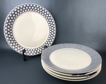 Set of 5 Royal Doulton ‘Pacific’ 11.4” Porcelain Dinner Plates.