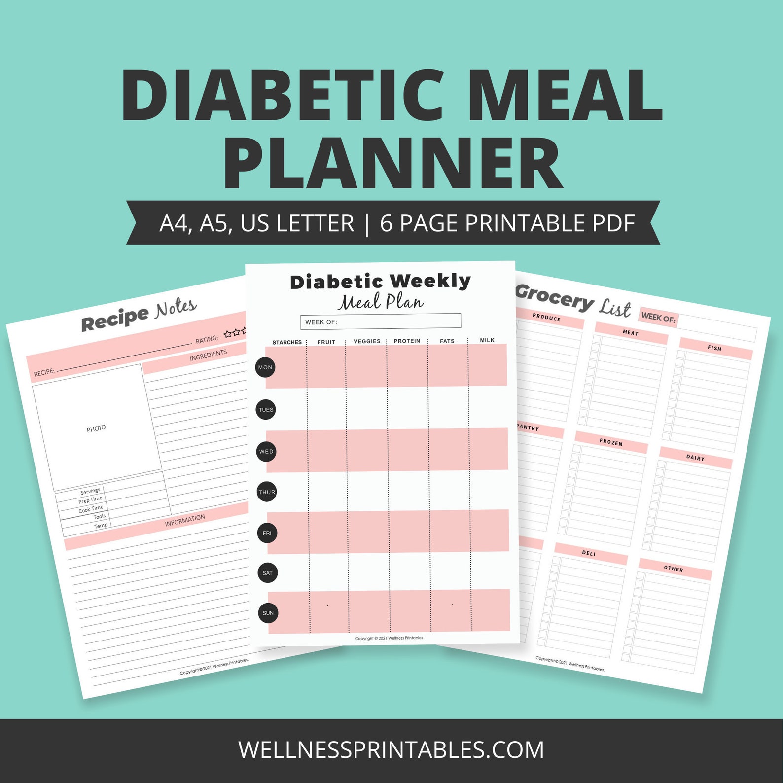 diabetic-meal-planner-printable-menu-plan-printable-etsy