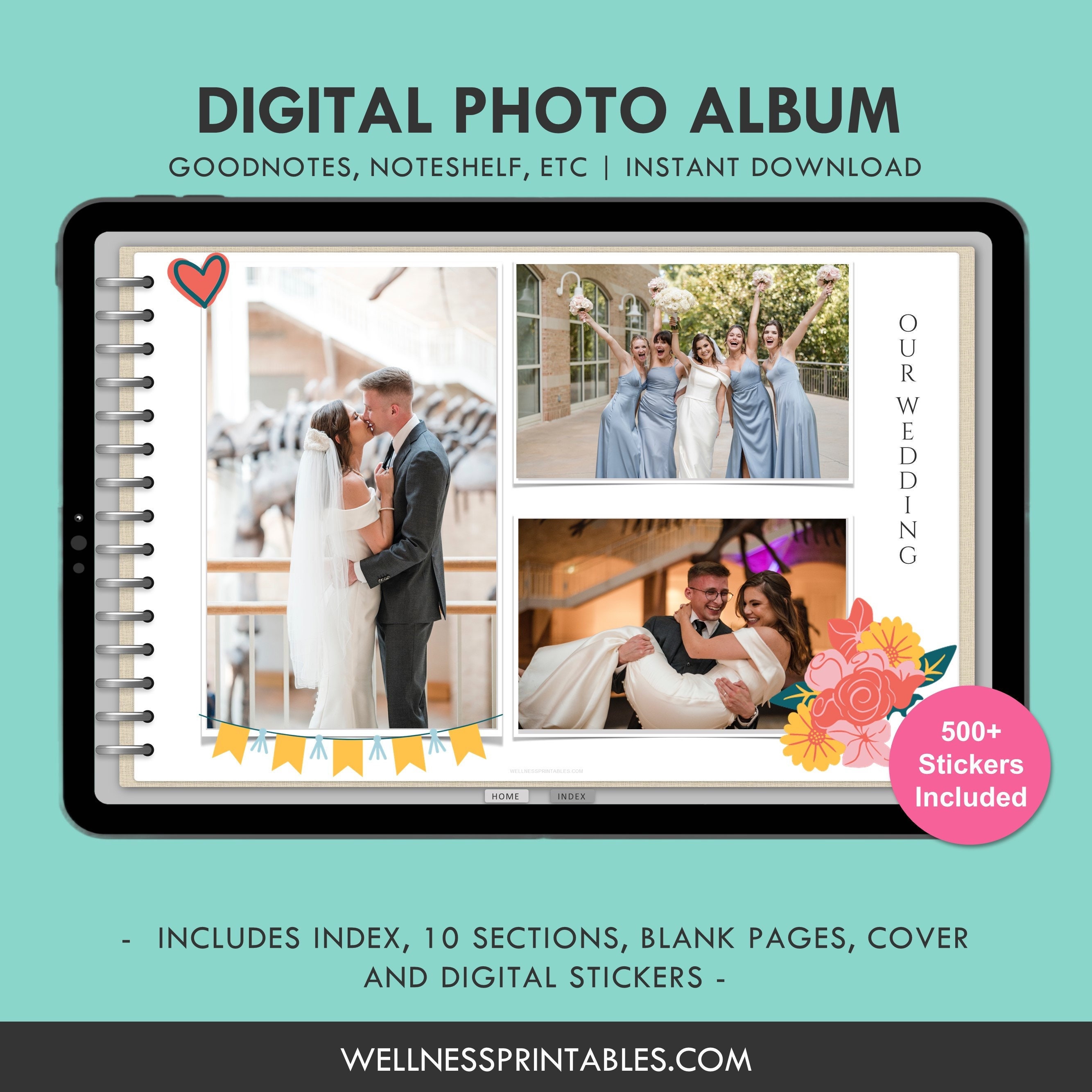 Digital Photo Album Memory Book Scrapbook Keepsake With Etsy