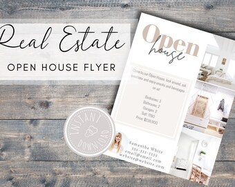 Flyer Neues Haus Etsy