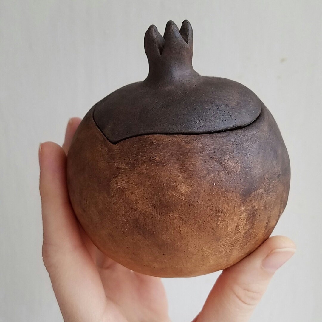 Pottery sugar bowl with lid stoneware Farm House Sugar Bowl Etsy