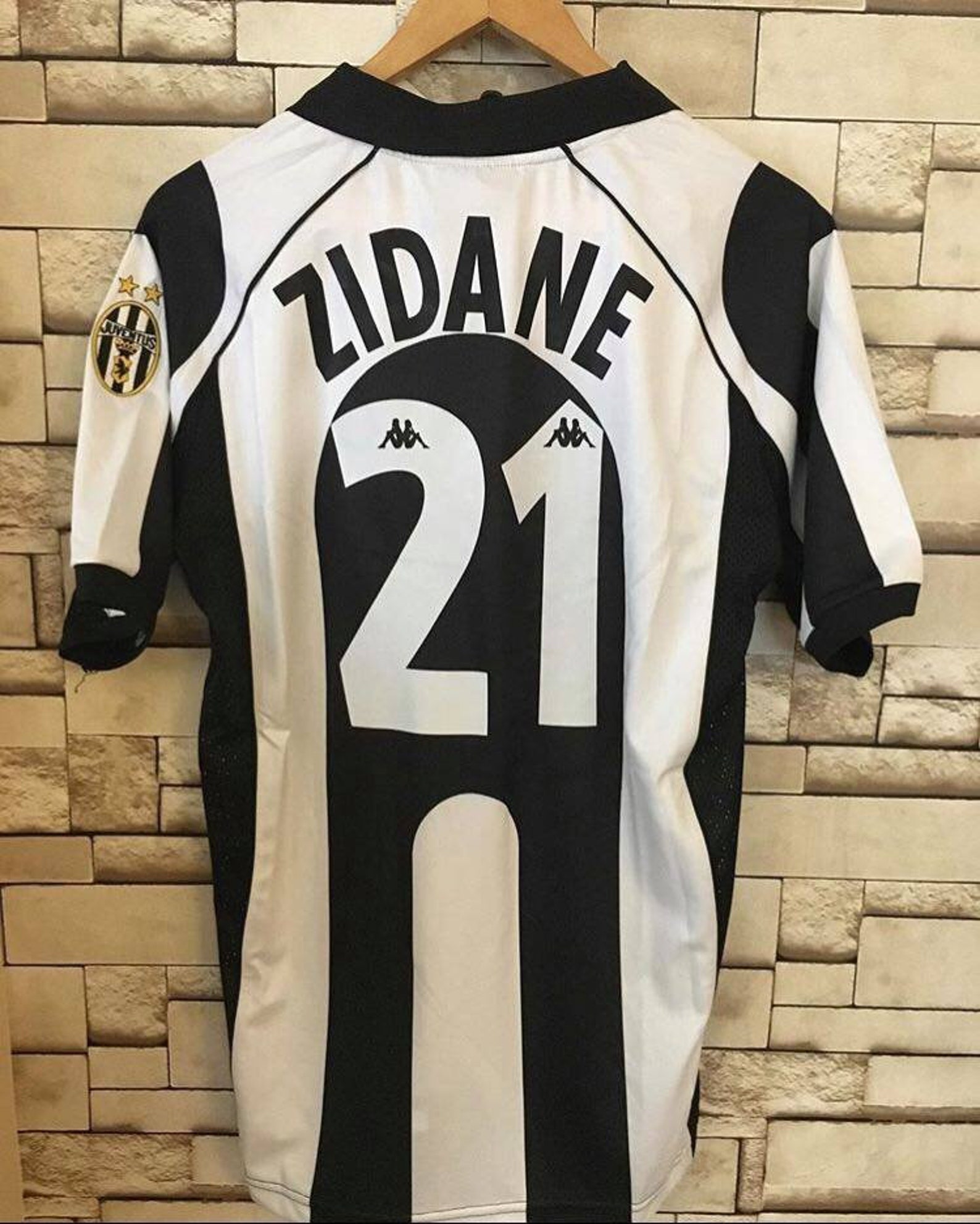 Juventus 97/98 'ZIDANE' Retro Fußball Trikot Fußball Etsy