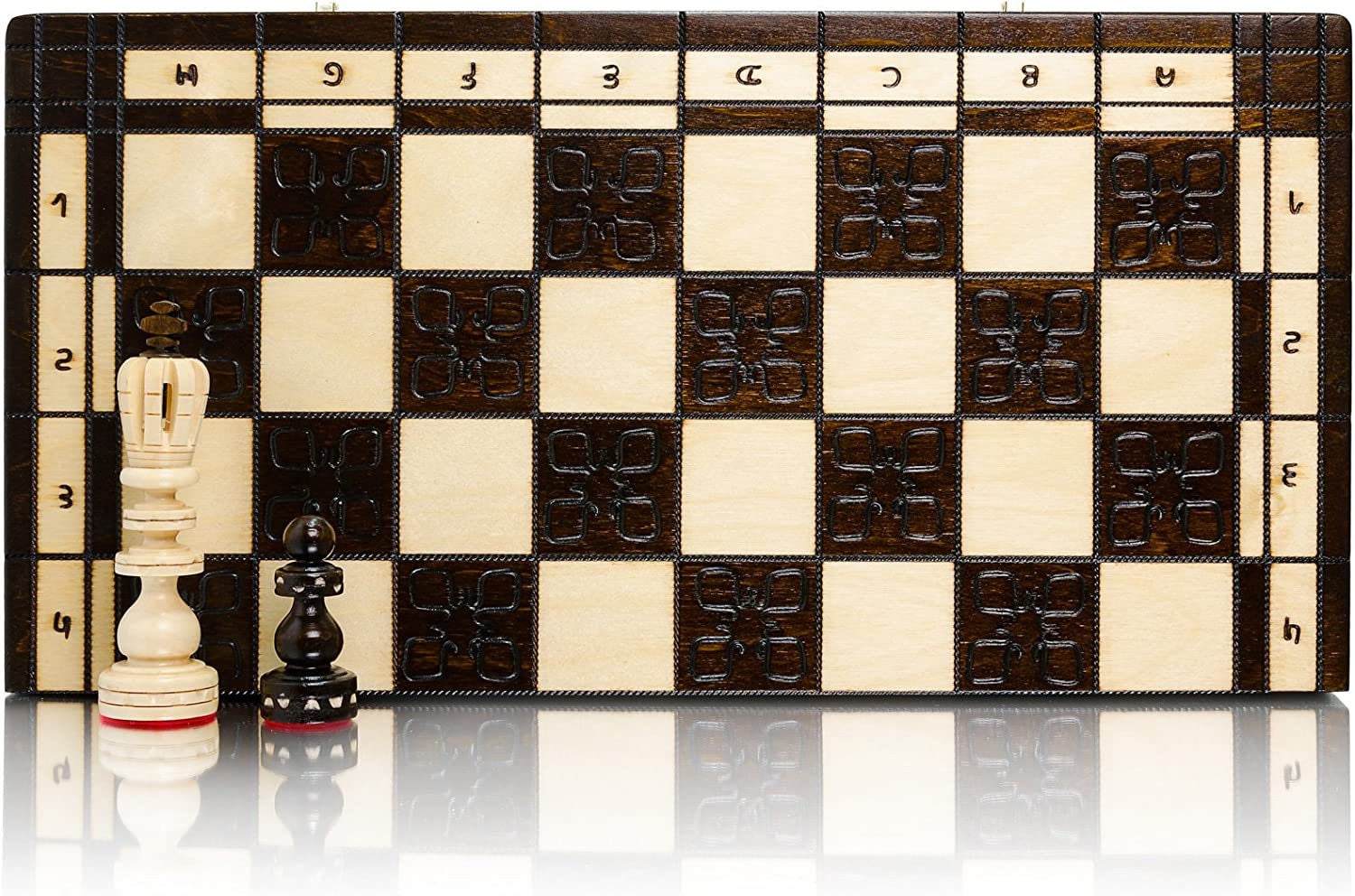 SQUARE- Online Chess Shop - Profi Chess Set No 5 - Wenge Lux