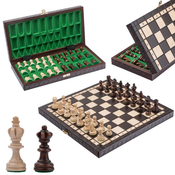 Olympic Chess Set - Wooden Board Games