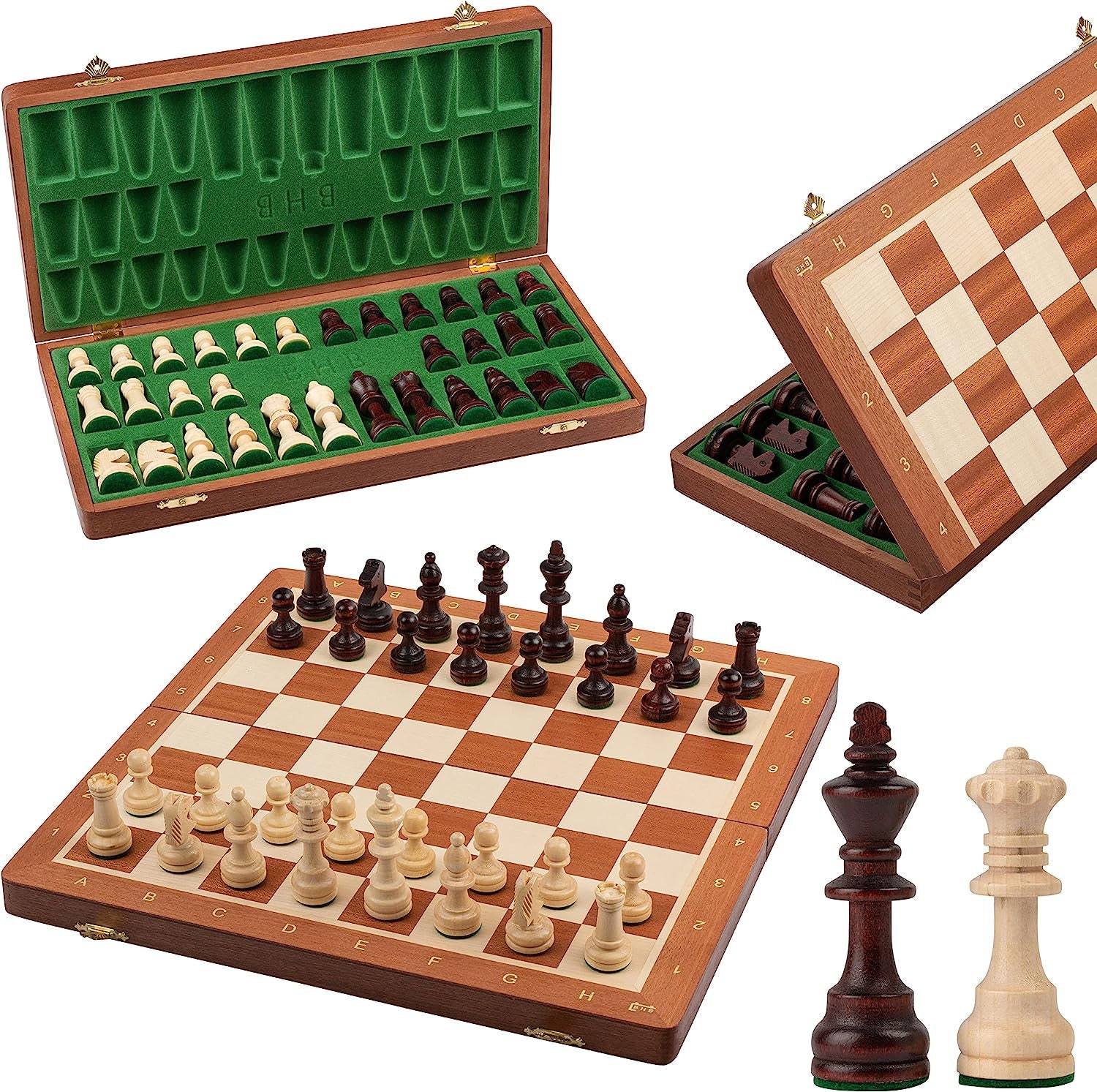 World Chess Championship Set (Wenge Board) - buy online with worldwide  shipping – World Chess Shop