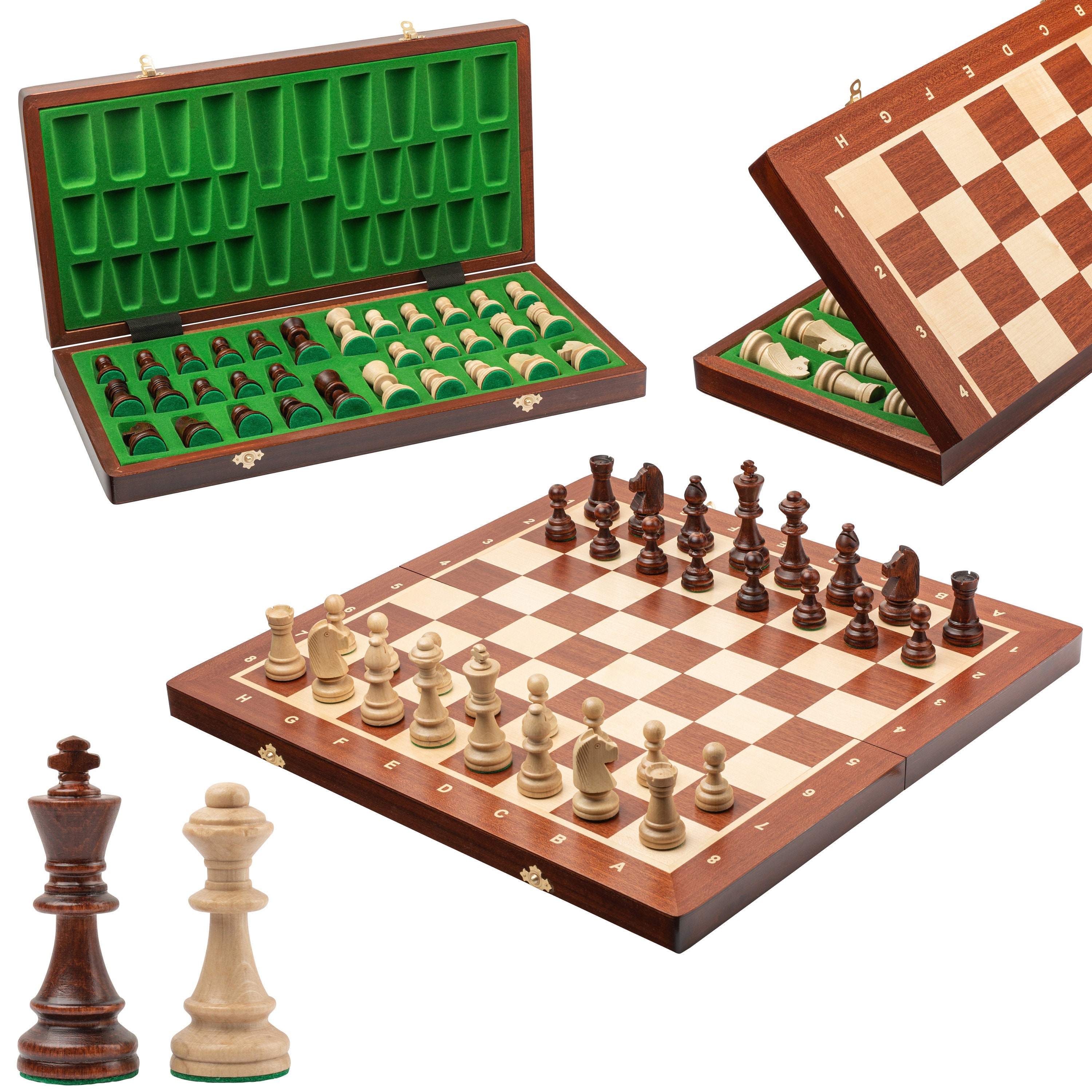 Luxury Chess Board Set Professional Chinese Wooden Professional