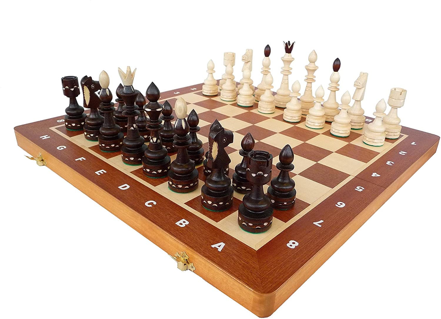 Deluxe Holz - Schach & Dame online kaufen