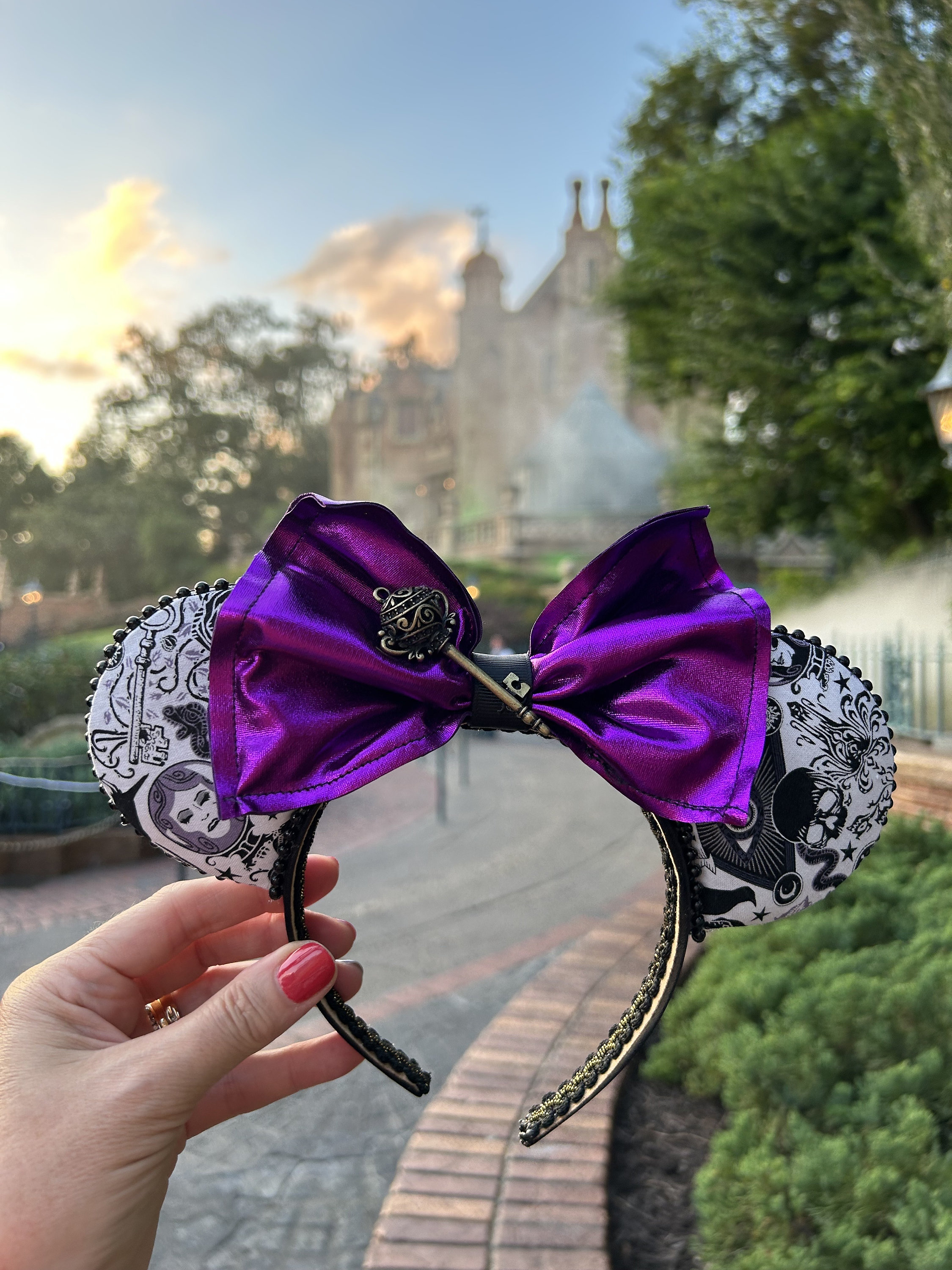 Haunted Mansion Mickey Ears for Adults, Madame Leota Mouse Ears