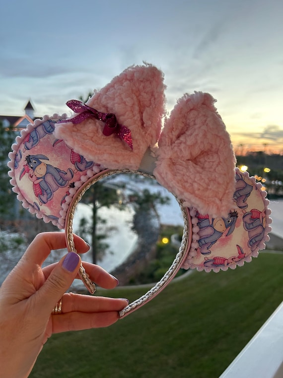 Eeyore Mickey Mouse Ears, Winnie the Pooh Inspired Headband  display picture 3
