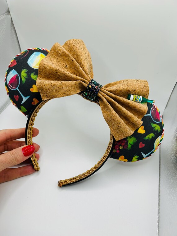 Authentic Disney 2023 EPCOT Food & Wine Minnie Ears - NWT Epcot Food & Wine Festival Minnie Ears – Chef Remy or  main image 3
