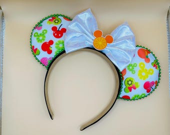 Disney‎ Sweet Summer Fruit Mickey Mouse Ears Headband Adult New With Tags Disney Sweet Summer Fruit Mickey Mouse Ears Headband Adult  main image 3