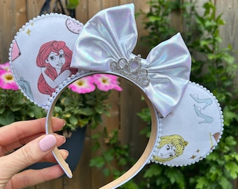 Disney Ears- Ariel ( Cinderella ) Ears for Adults Cinderella Ear Headband for Adults | Disney Store main image 3