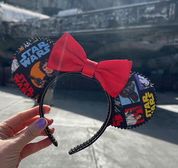 Comic Book Star Wars Mickey Ears for Adults, Retro Themed  display picture 2