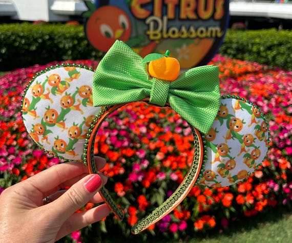 Orange Bird Mickey Ears for Adults, EPCOT Orange Bird Mouse  display picture 1