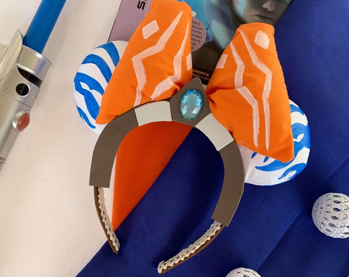 Ahsoka Tano Ears Ahsoka Tano Mickey Ears Ahsoka Ears Ahsoka Etsy
