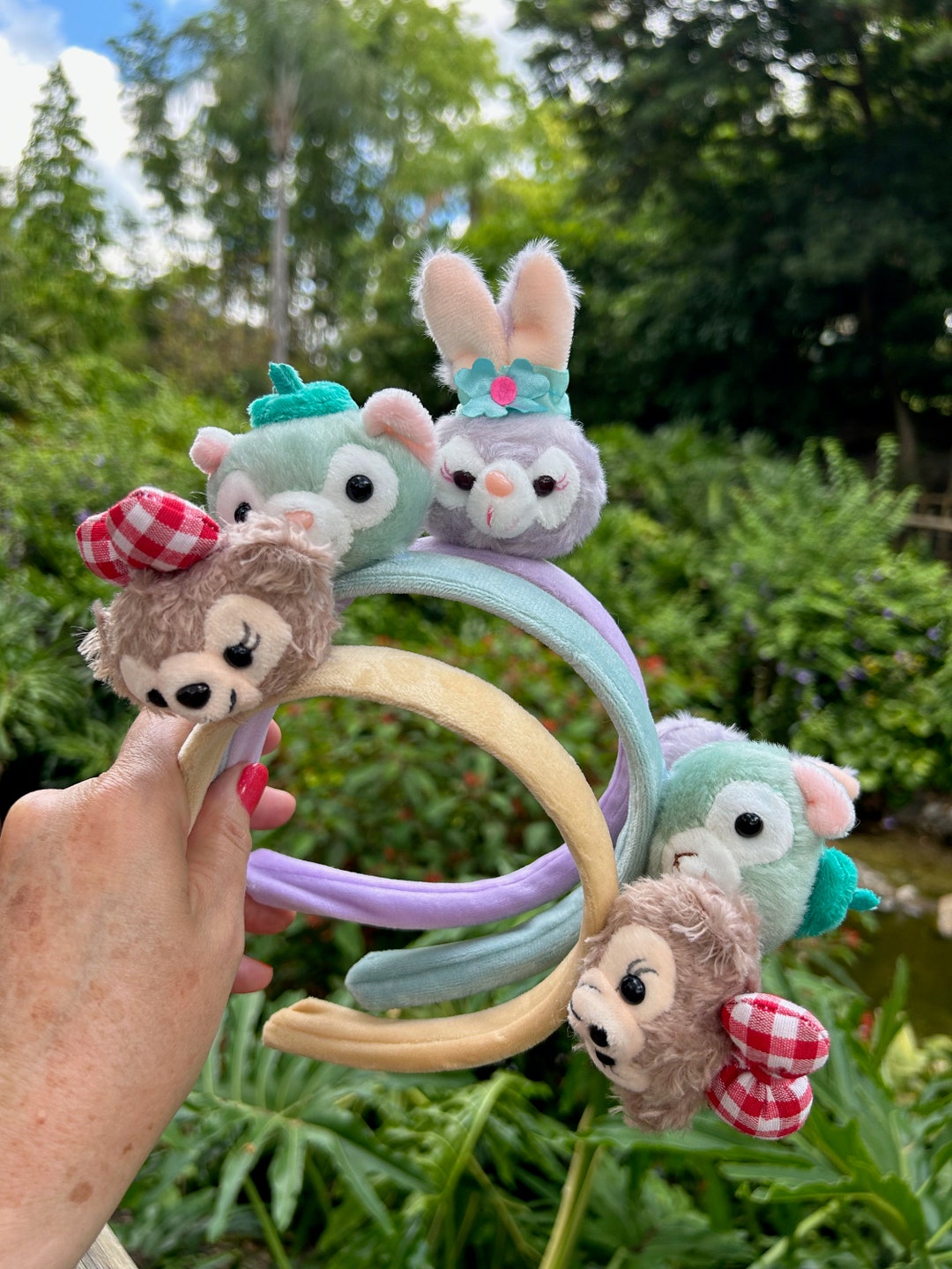 Duffy Bear Friends Plush Headband for Adults, Shellie May  display picture 3