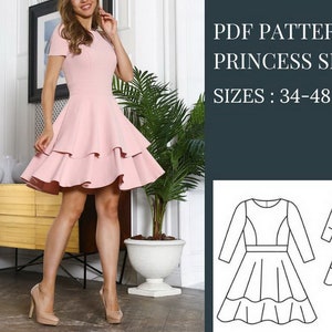 Dress Pattern, Sewing Patterns, Sewing Patterns for Women, Patterns Sewing, Dress Patterns for Women, Dress Pattern PDF, Sewing Patterns pdf