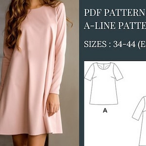 Pattern Sewing, Blouse Sewing Pattern, Sewing Pattern Women, Sewing Pattern, Girls Sewing Pattern, PDF Sewing Patterns, Pdf Sewing Pattern