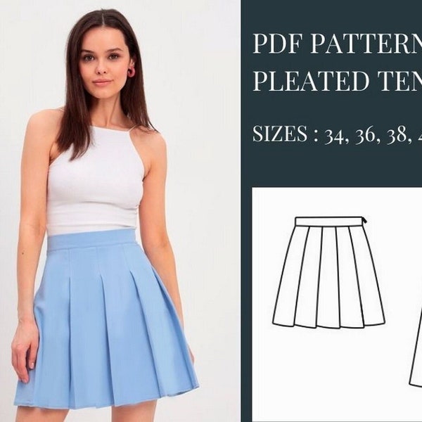 Skirt Pattern - Etsy