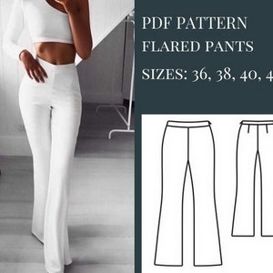 Pants Pattern, Women Pants Pattern, Trousers Patterns, Patterns Sewing ...