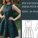 see more listings in the Dress Patterns section