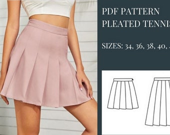 Skirt Sewing Pattern | Etsy