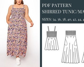 Plus Size Pattern - Etsy