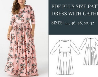 Plus Size Patterns Etsy