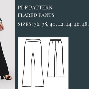 Pants Pattern Women Pants Pattern Trousers Patterns - Etsy
