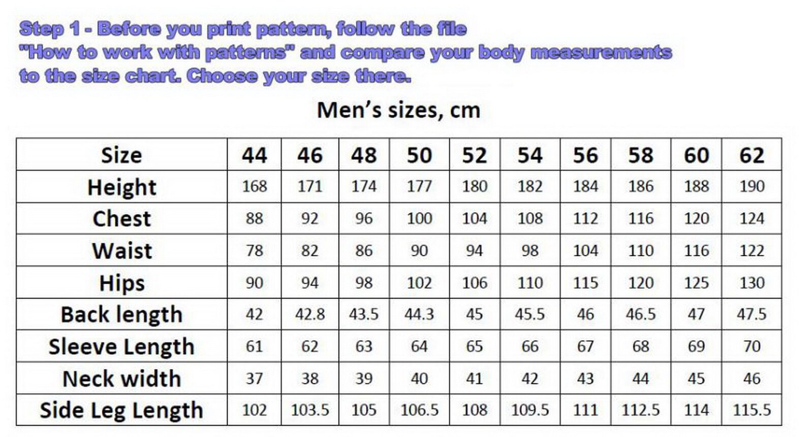 Men's T-shirt Sewing Pattern Sewing Patterns Pattern - Etsy