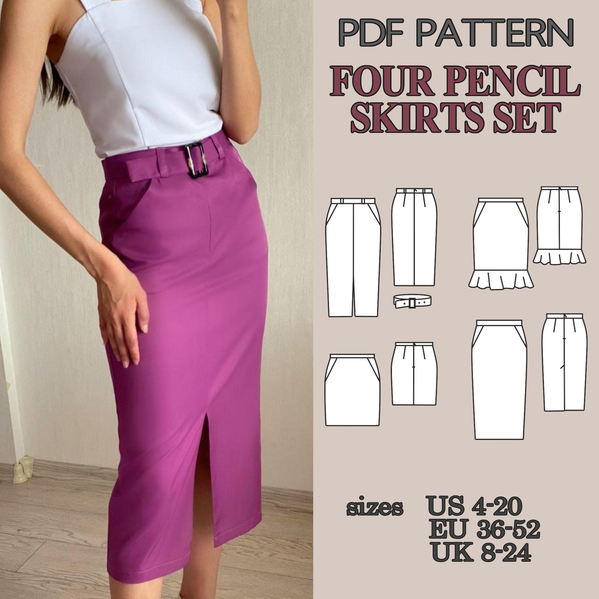 Buy Drape Skirt Pattern Online In India India