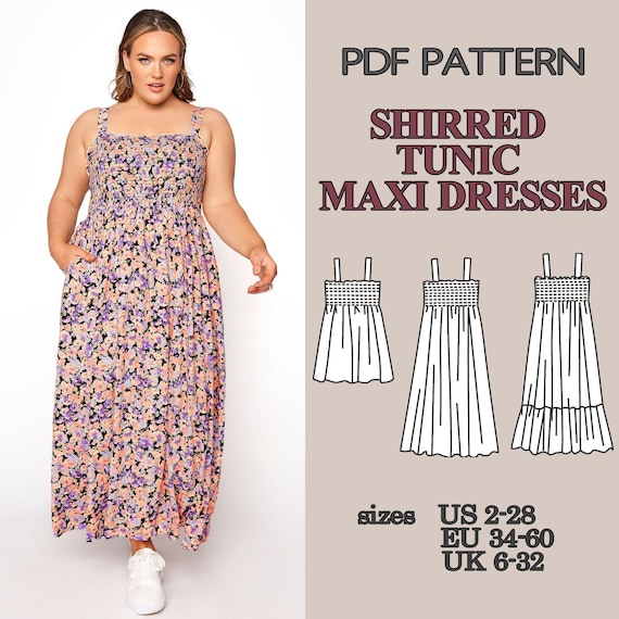 Maxi Dress Sewing Pattern, Maternity Dress Pattern, Tunic Pattern, 3 in 1 PDF Sewing Pattern, Plus Size Knit Dress With Pockets, Strap Top - Etsy Maxi Dress Sewing Pattern, Maternity Dress Pattern, Tunic Pattern, 3 in 1 PDF Sewing Pattern, Plus Size Knit Dress With Pockets, Strap Top - Etsy
