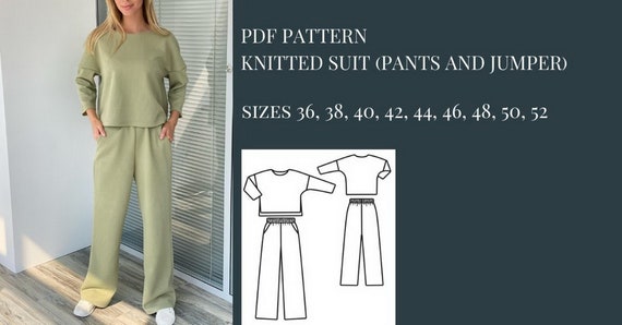 Pants Sewing Patterns Sewing Patterns Pattern Sewing PDF - Etsy