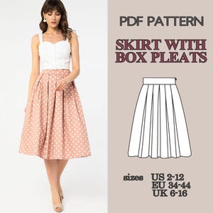Skirts Sewing Patterns, Sewing Patterns, Pattern Sewing, Womens Skirt Pattern, PDF Sewing Pattern, Skirt Sewing Pattern, Girl Skirt Pattern