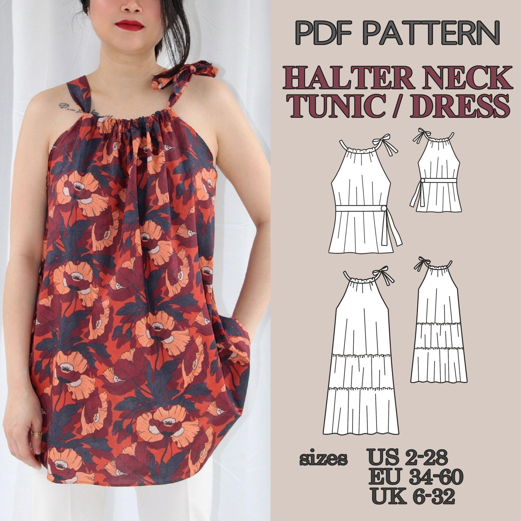 plus size halter dress pattern Halter Dress (Plus Size) 07/2013